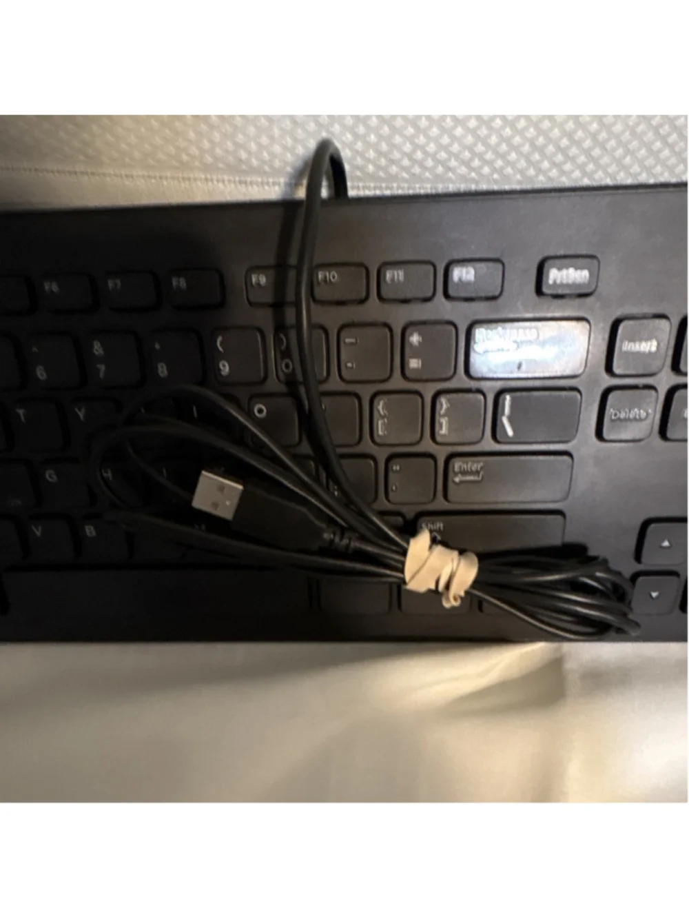Dell KB113p Wired USB Keyboard Plug & Play Black QWERTY English Standard